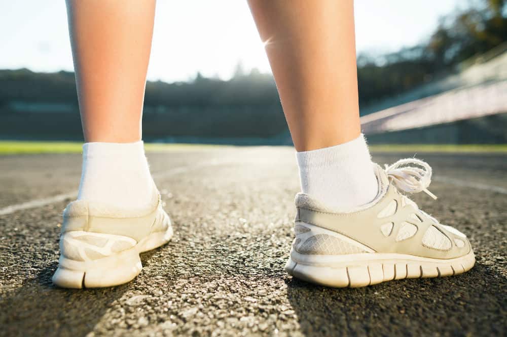 The Balega hidden comfort athletic running socks