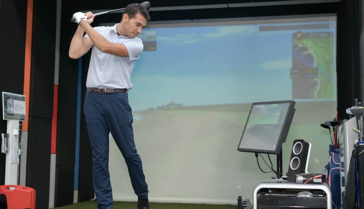 how to build a golf simulator at home