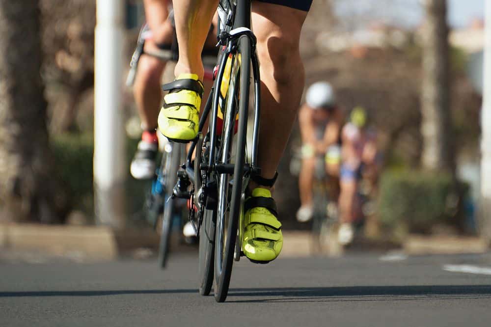 can you use running shoes for biking